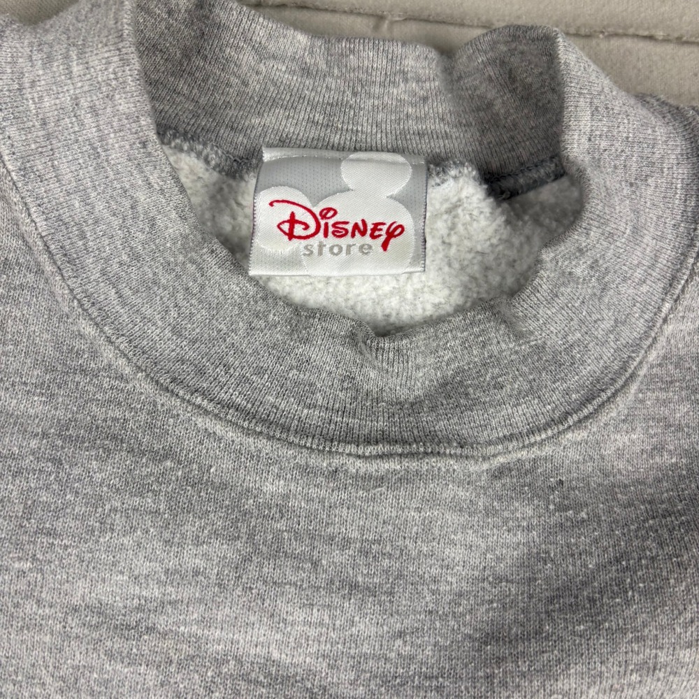 Vintage Disney Store Tigger Sweatshirt Gray Winnie the Pooh Pullover Mens Medium - Picture 3 of 6